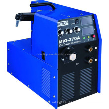 Máquina de soldagem de preço baixo profissional de alta eficiência de 250 amperes MIG/MMA 270A